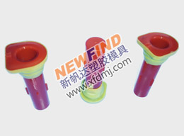 雙色啤酒桶排氣出酒閥門模具