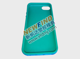雙色iphone5s手機保護套模具