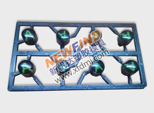 iphone6手機游戲雙色塑膠按鍵模具