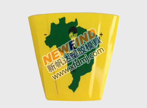 精密車標塑膠模具光uv移印